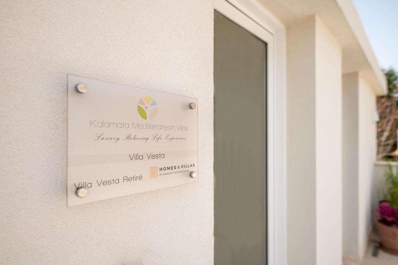 Villa Vesta Retiré - Kalamata Mediterranean Villas Extérieur photo